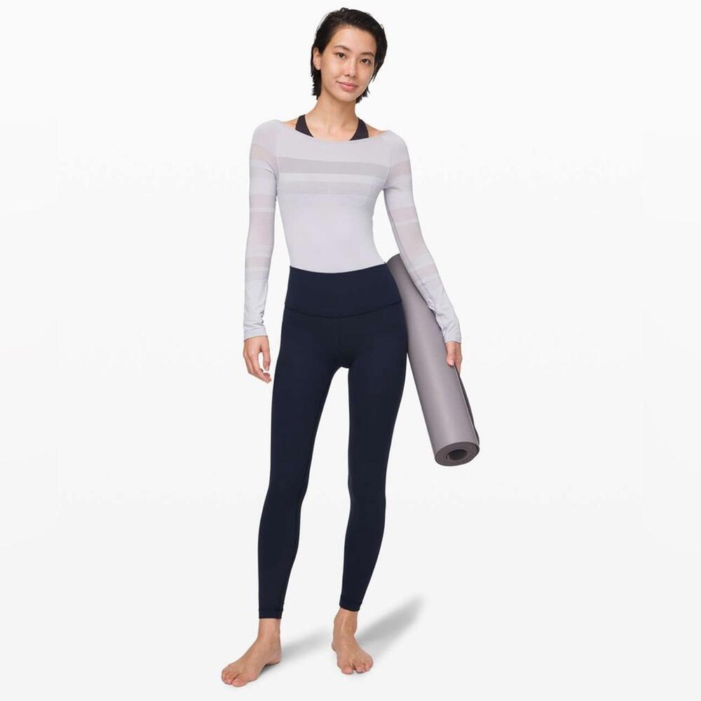Lululemon Wunder Under High-Rise Tight 28" - Navy - 4
